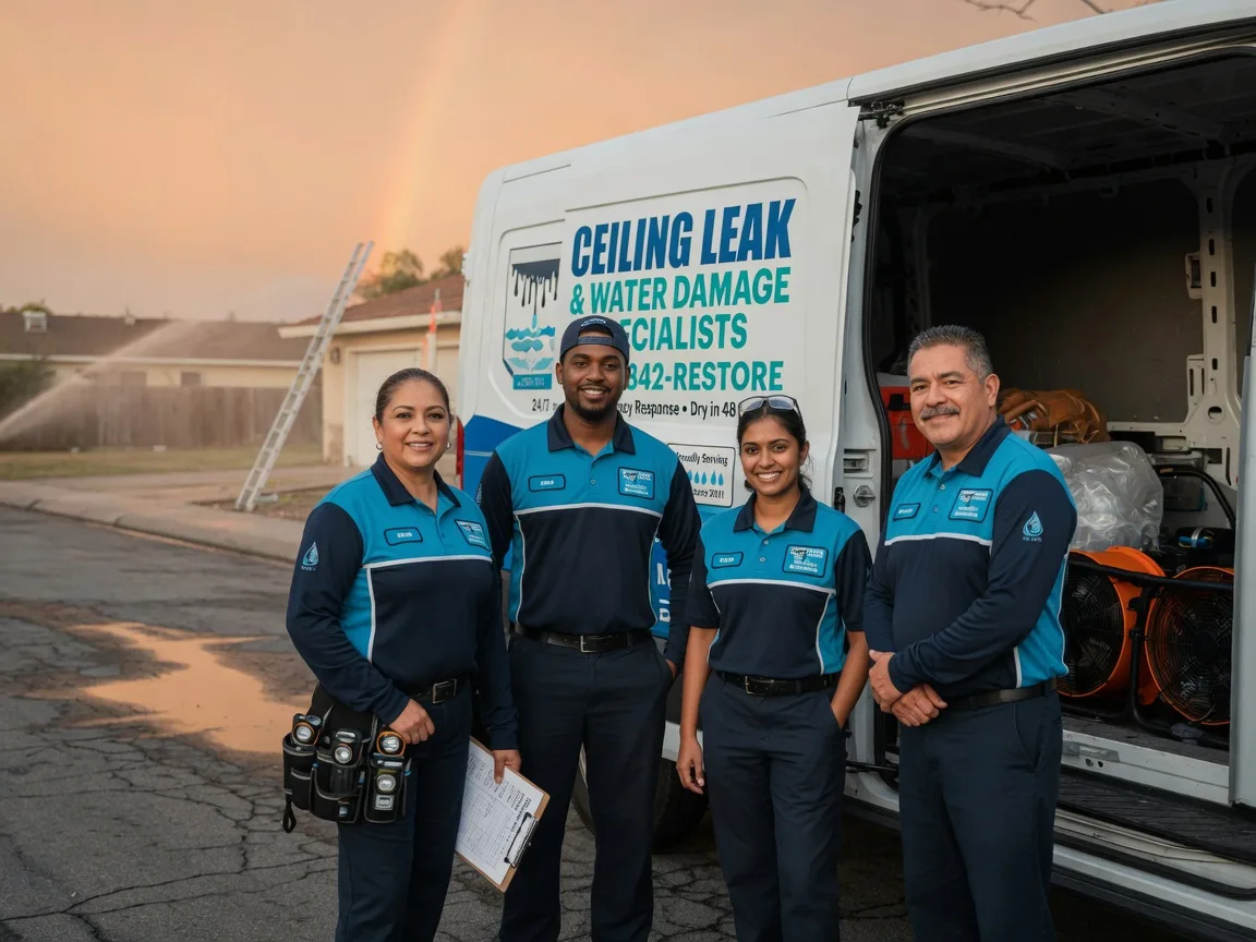 Ceiling Leak Cleanup company in Bedford, TX