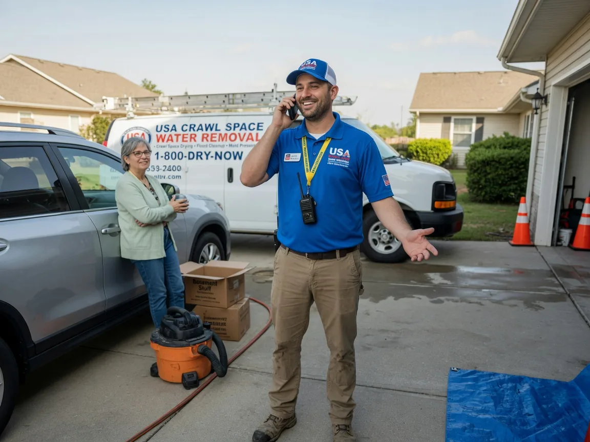 Crawl Space Water Removal Bedford, TX FAQs
